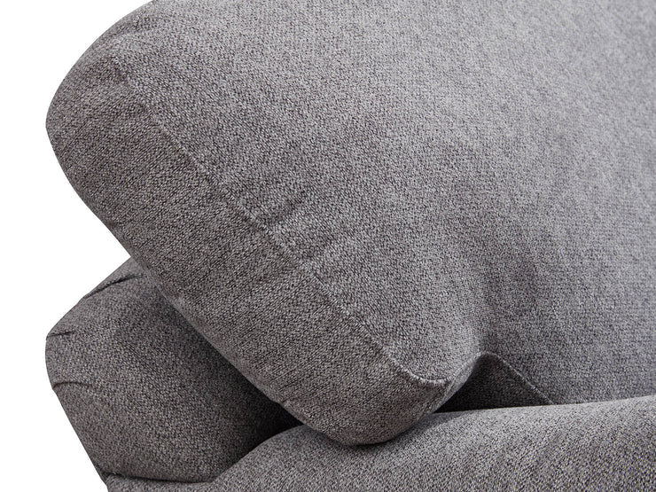 Belvadere 2 Seater Fabric Sofa – Grey - Image 4